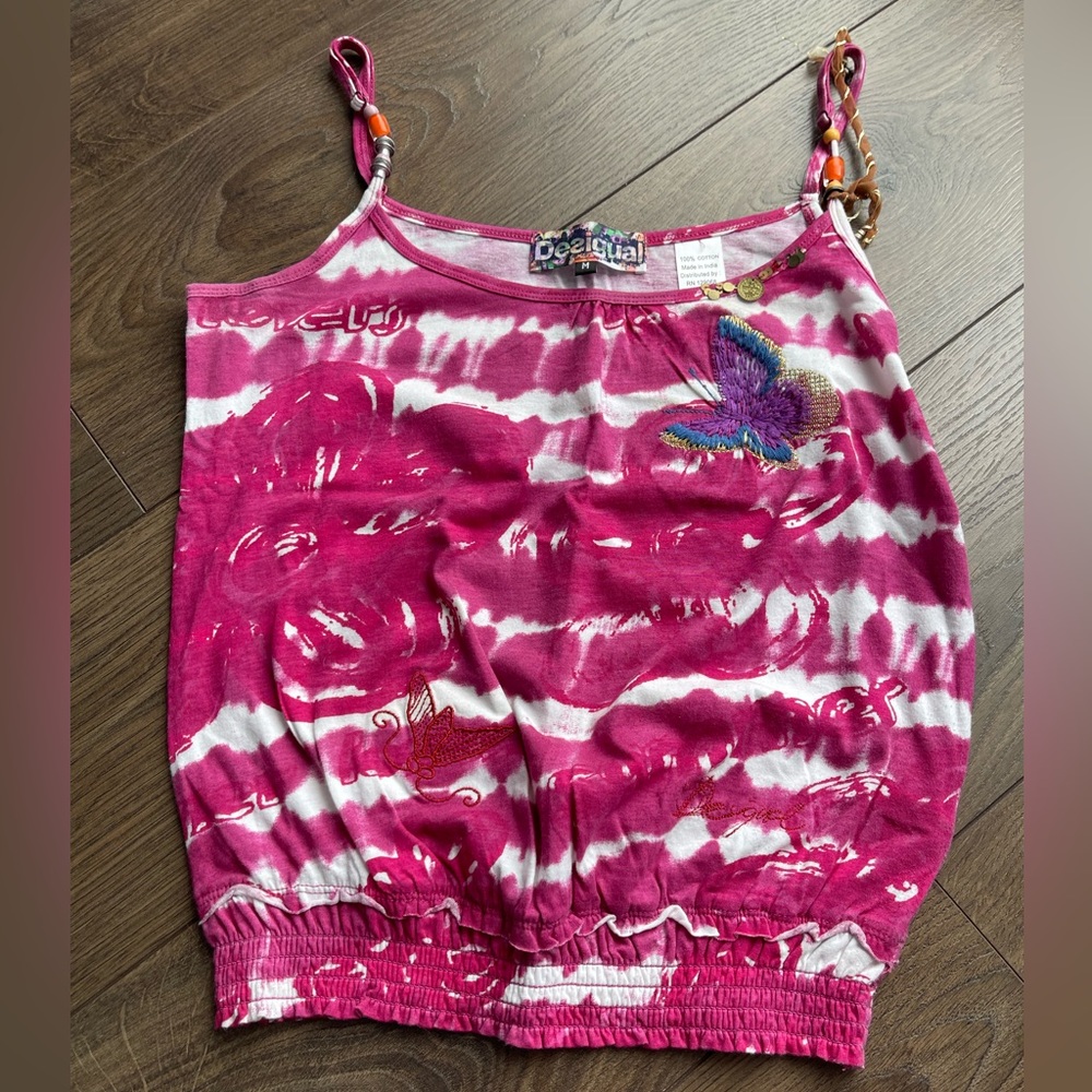 Desigual Embroidered Camisole